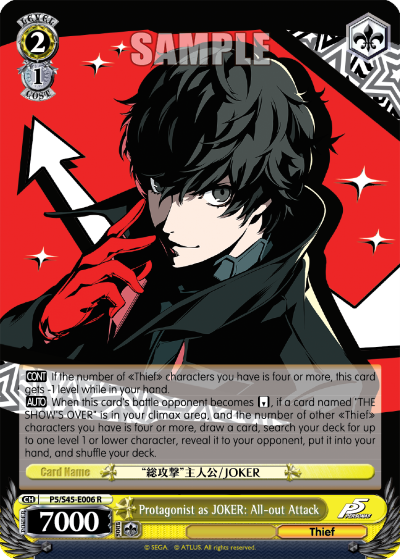 Protagonist as JOKER: All-out Attack
