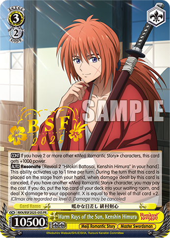 Warm Rays of the Sun, Kenshin Himura