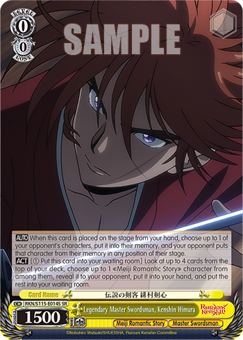 Legendary Master Swordsman, Kenshin Himura