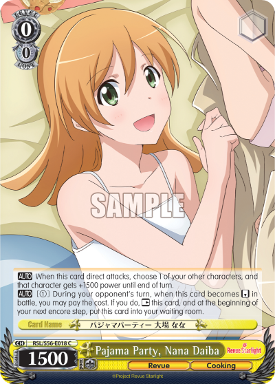 Pajama Party, Nana Daiba