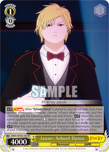 Jaune: School Dance