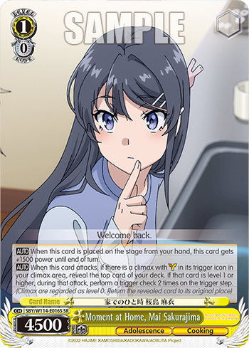 Moment at Home, Mai Sakurajima