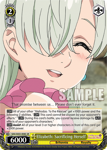 Elizabeth: Sacrificing Herself