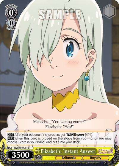 Elizabeth: Instant Answer