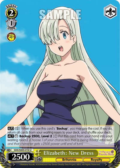 Elizabeth: New Dress