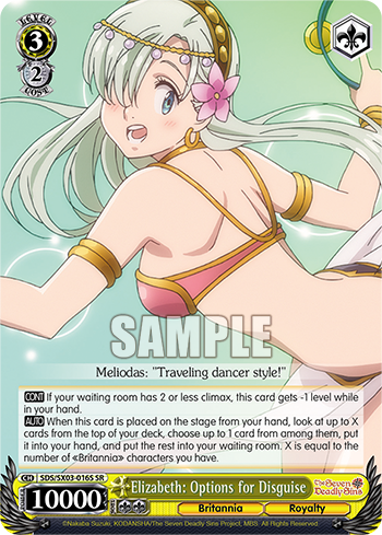 Elizabeth: Options for Disguise