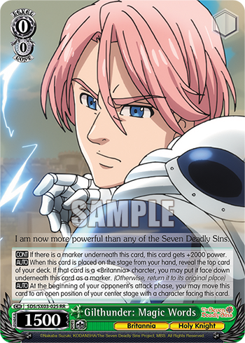 Gilthunder: Magic Words