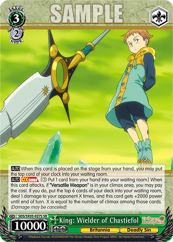 King: Wielder of Chastiefol