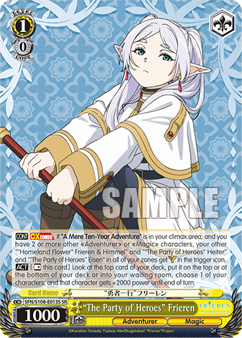 "The Party of Heroes" Frieren