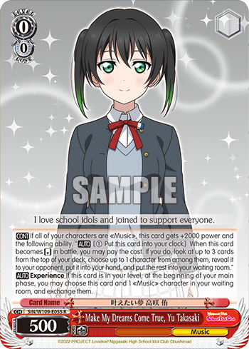 Make My Dreams Come True, Yu Takasaki