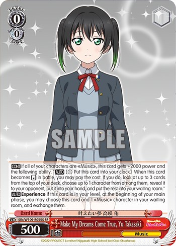 Make My Dreams Come True, Yu Takasaki