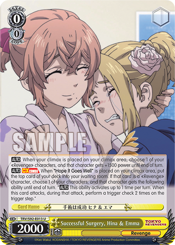 Successful Surgery, Hina & Emma