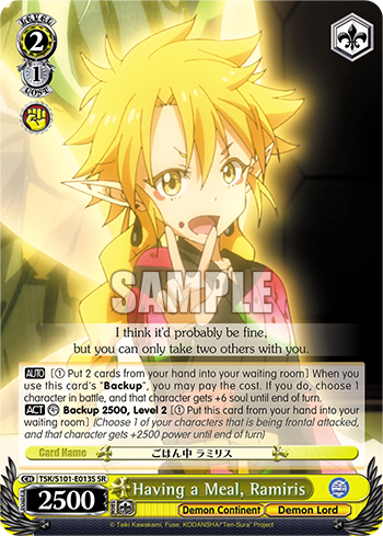 Having a Meal, Ramiris