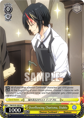 Overflowing Charisma, Diablo