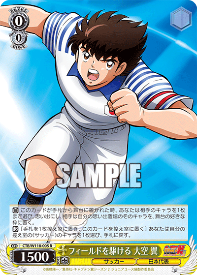 フィールドを駆ける 大空 翼フィールドヲカケル オオゾラ ツバサ