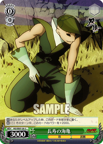 長寿の海亀チョウジュノウミガメ