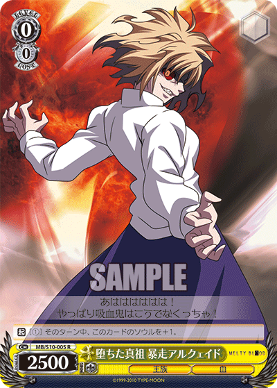 堕ちた真祖 暴走アルクェイドオチタシンソ ボウソウアルクェイド