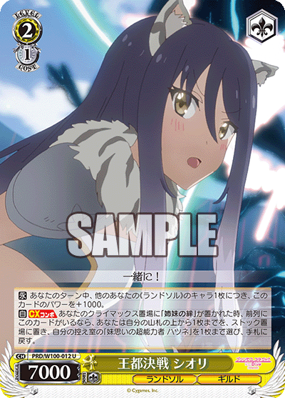 王都決戦 シオリオウトケッセン シオリ