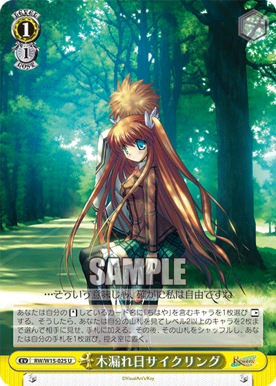 木漏れ日サイクリングコモレビサイクリング