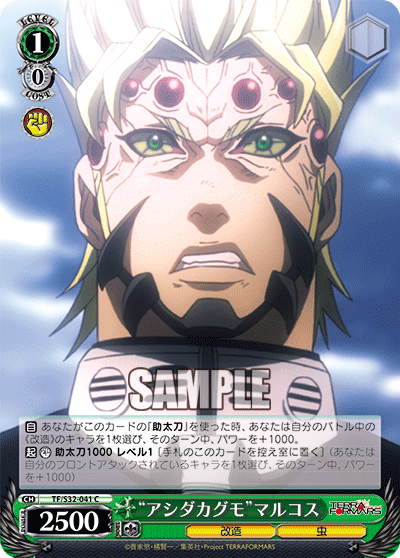 “アシダカグモ”マルコス“アシダカグモ”マルコス