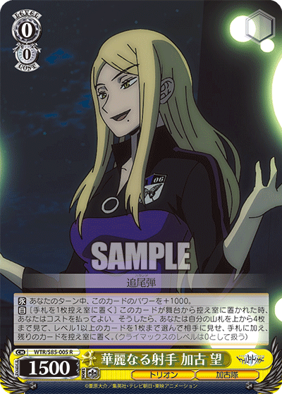 華麗なる射手 加古 望